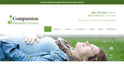 Desktop Screenshot of compassionpregnancyfriends.org